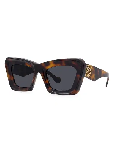 LOEWE Women's 62MM Anagram Cat-Eye Sunglasses - Brown Multi | Thumbnail 1 LOEWE Women's 62MM Anagram Cat-Eye Sunglasses - Brown Multi | Thumbnail 1