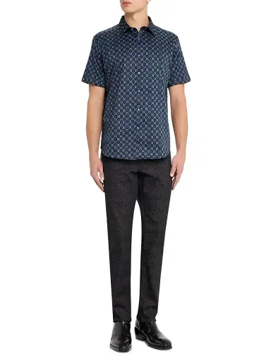 Robert Graham Men's Jaren Paisley Straight-Leg Jeans - Black - Size 38 | Thumbnail 2 Robert Graham Men's Jaren Paisley Straight-Leg Jeans - Black - Size 38 | Thumbnail 2