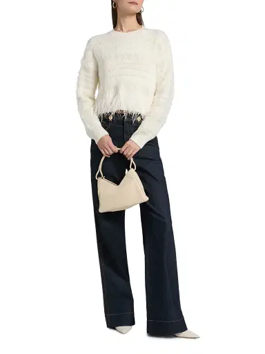 Cinq à Sept Women's Vivi Wool-Blend Pullover - | Thumbnail 2 Cinq à Sept Women's Vivi Wool-Blend Pullover - | Thumbnail 2