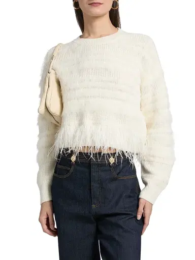 Cinq à Sept Women's Vivi Wool-Blend Pullover - | Thumbnail 3 Cinq à Sept Women's Vivi Wool-Blend Pullover - | Thumbnail 3