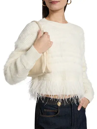 Cinq à Sept Women's Vivi Wool-Blend Pullover - | Thumbnail 6 Cinq à Sept Women's Vivi Wool-Blend Pullover - | Thumbnail 6