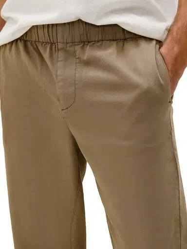 Rails Men's Julian Sueded Cotton-Blend Pants - Barley | Thumbnail 5 Rails Men's Julian Sueded Cotton-Blend Pants - Barley | Thumbnail 5