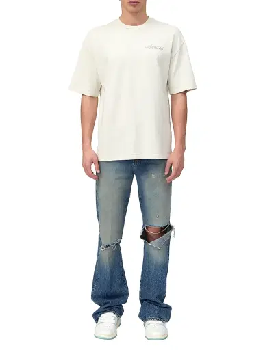 Amiri Men's Logo Stud Oversized T-Shirt - | Thumbnail 2 Amiri Men's Logo Stud Oversized T-Shirt - | Thumbnail 2