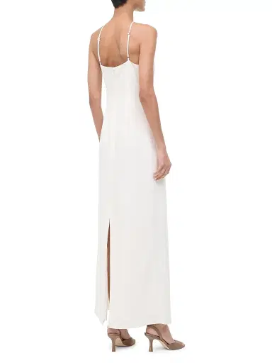 Staud Women's Calla Halter Maxi Dress | Thumbnail 4 Staud Women's Calla Halter Maxi Dress | Thumbnail 4