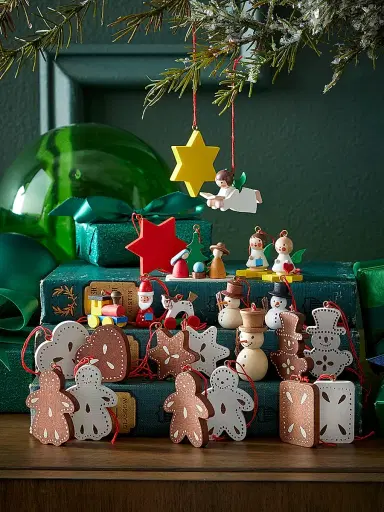 Ulbricht Advent Calendar Ornaments 24-Piece Set | Thumbnail 1 Ulbricht Advent Calendar Ornaments 24-Piece Set | Thumbnail 1
