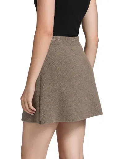 Lisa Yang Women's Clare Cashmere A-Line Miniskirt | Thumbnail 5 Lisa Yang Women's Clare Cashmere A-Line Miniskirt | Thumbnail 5