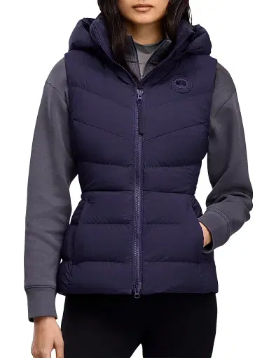 Canada Goose Women's Clair Hooded Down Vest - Future Dust | Thumbnail 3 Canada Goose Women's Clair Hooded Down Vest - Future Dust | Thumbnail 3