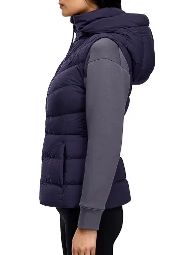 Canada Goose Women's Clair Hooded Down Vest - Future Dust | Thumbnail 4 Canada Goose Women's Clair Hooded Down Vest - Future Dust | Thumbnail 4