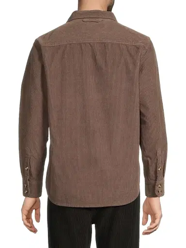 Corridor Men's Cotton Corduroy Shirt - Brown | Thumbnail 5 Corridor Men's Cotton Corduroy Shirt - Brown | Thumbnail 5