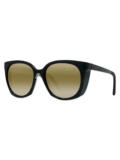 Vuarnet Men's Altitude 02 55MM Cat-Eye Sunglasses - Black Green | Thumbnail 1 Vuarnet Men's Altitude 02 55MM Cat-Eye Sunglasses - Black Green | Thumbnail 1