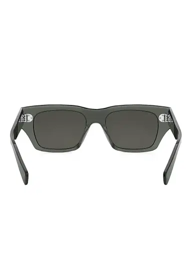 Celine Men's Bold 3-Dots 53MM Square Sunglasses - Green | Thumbnail 5 Celine Men's Bold 3-Dots 53MM Square Sunglasses - Green | Thumbnail 5