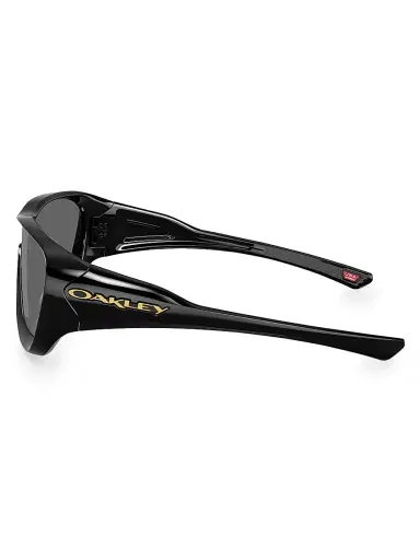 Oakley Men's Players De La Salle 130MM Rectangular Shield Sunglasses - Black | Thumbnail 3 Oakley Men's Players De La Salle 130MM Rectangular Shield Sunglasses - Black | Thumbnail 3
