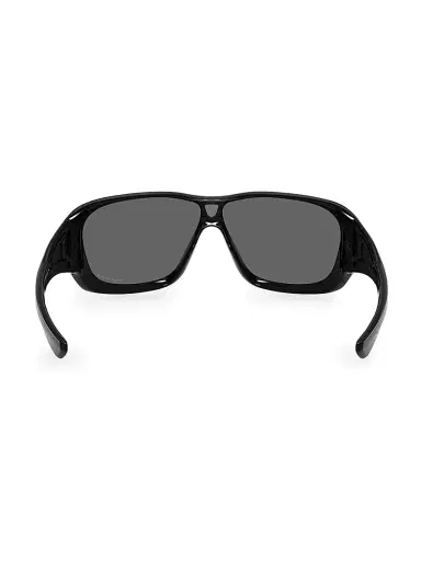 Oakley Men's Players De La Salle 130MM Rectangular Shield Sunglasses - Black | Thumbnail 4 Oakley Men's Players De La Salle 130MM Rectangular Shield Sunglasses - Black | Thumbnail 4
