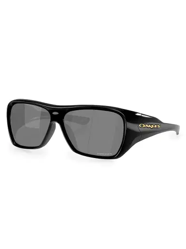 Oakley Men's 60MM Rectangular Sunglasses - Black | Thumbnail 1 Oakley Men's 60MM Rectangular Sunglasses - Black | Thumbnail 1