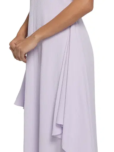 Amsale Women's Sleeveless A-Line Gown - Lilac | Thumbnail 6 Amsale Women's Sleeveless A-Line Gown - Lilac | Thumbnail 6