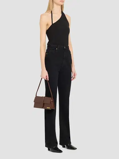 Jacquemus Women's Le Bambino Leather Shoulder Bag - Brown | Thumbnail 3 Jacquemus Women's Le Bambino Leather Shoulder Bag - Brown | Thumbnail 3