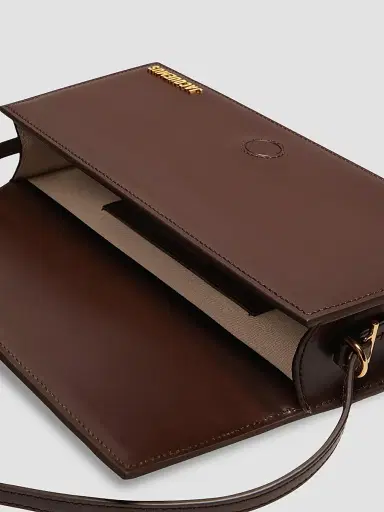 Jacquemus Women's Le Bambino Leather Shoulder Bag - Brown | Thumbnail 4 Jacquemus Women's Le Bambino Leather Shoulder Bag - Brown | Thumbnail 4