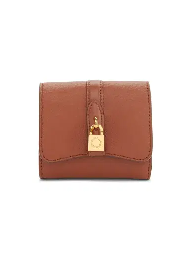 Stella McCartney Women's Ryder Textured Trifold Wallet | Thumbnail 1 Stella McCartney Women's Ryder Textured Trifold Wallet | Thumbnail 1