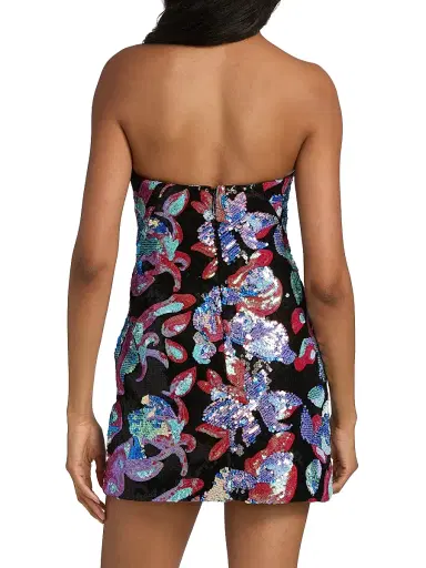 16Arlington Women's Lights On Stell Regular Fit Sequined Minidress - Size 10 | Thumbnail 5 16Arlington Women's Lights On Stell Regular Fit Sequined Minidress - Size 10 | Thumbnail 5