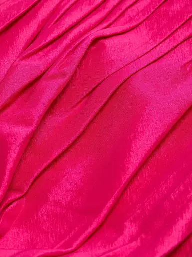 Kika Vargas Women's Adele Taffeta Off-the-Shoulder Midi-Dress - Fuchsia - Size 4 | Thumbnail 7 Kika Vargas Women's Adele Taffeta Off-the-Shoulder Midi-Dress - Fuchsia - Size 4 | Thumbnail 7