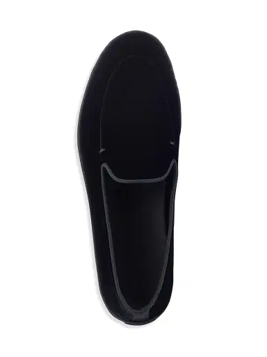Giorgio Armani Men's Velvet Rubber-Sole Loafers | Thumbnail 6 Giorgio Armani Men's Velvet Rubber-Sole Loafers | Thumbnail 6