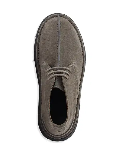 Giorgio Armani Men's Suede Chukka Boots - Tortora - Size 9 | Thumbnail 6 Giorgio Armani Men's Suede Chukka Boots - Tortora - Size 9 | Thumbnail 6