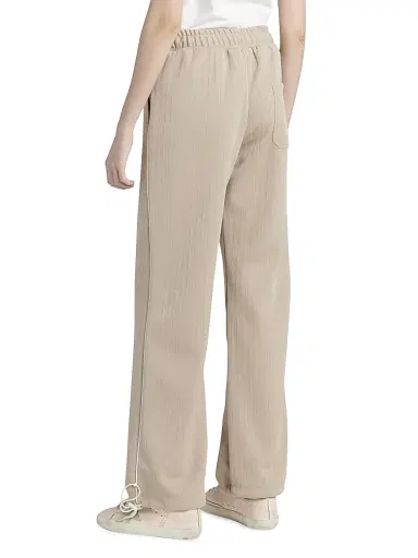 Golden Goose Women's Star Pinstriped Joggers - Khaki - Size XXS | Thumbnail 3 Golden Goose Women's Star Pinstriped Joggers - Khaki - Size XXS | Thumbnail 3
