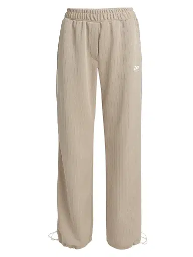 Golden Goose Women's Star Pinstriped Joggers - Khaki - Size XXS | Thumbnail 1 Golden Goose Women's Star Pinstriped Joggers - Khaki - Size XXS | Thumbnail 1