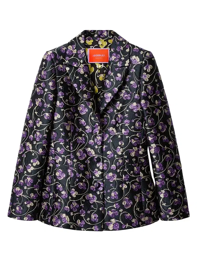 Women's 24/7 Jacket Bis - Honeysuckle Jacquard Black Women's 24/7 Jacket Bis - Honeysuckle Jacquard Black