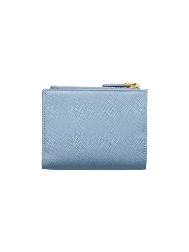 Prada Women's Saffiano Leather Wallet - Blue | Thumbnail 3 Prada Women's Saffiano Leather Wallet - Blue | Thumbnail 3