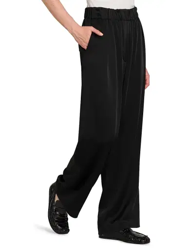 Jil Sander Women's Satin Wide-Leg Trousers | Thumbnail 4 Jil Sander Women's Satin Wide-Leg Trousers | Thumbnail 4