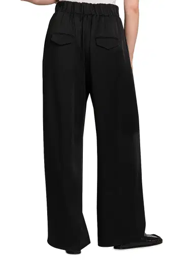 Jil Sander Women's Satin Wide-Leg Trousers | Thumbnail 5 Jil Sander Women's Satin Wide-Leg Trousers | Thumbnail 5