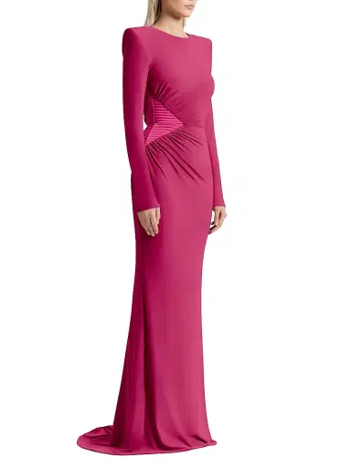 Zhivago Women's Echoes Of Self Ruched Body-Con Gown | Thumbnail 3 Zhivago Women's Echoes Of Self Ruched Body-Con Gown | Thumbnail 3