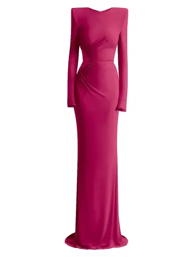 Zhivago Women's Echoes Of Self Ruched Body-Con Gown | Thumbnail 1 Zhivago Women's Echoes Of Self Ruched Body-Con Gown | Thumbnail 1