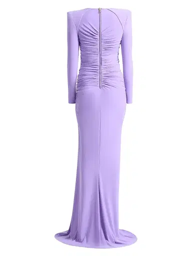 Zhivago Women's We're Not Us Ruched Gown - Lilac | Thumbnail 2 Zhivago Women's We're Not Us Ruched Gown - Lilac | Thumbnail 2
