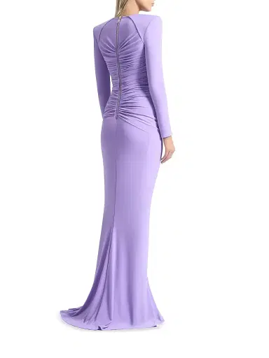 Zhivago Women's We're Not Us Ruched Gown - Lilac | Thumbnail 5 Zhivago Women's We're Not Us Ruched Gown - Lilac | Thumbnail 5