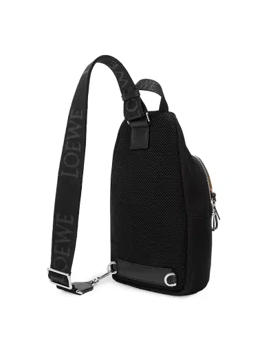 LOEWE Men's Flex Sling Bag - Black Dark Gold | Thumbnail 5 LOEWE Men's Flex Sling Bag - Black Dark Gold | Thumbnail 5