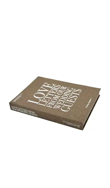 The Ceremony Club Wedding Guest Love Letters Keepsake Book Box | Thumbnail 1 The Ceremony Club Wedding Guest Love Letters Keepsake Book Box | Thumbnail 1