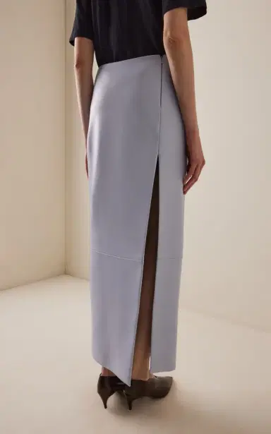 Khaite Lyle Plonge Leather Maxi Skirt | Thumbnail 5 Khaite Lyle Plonge Leather Maxi Skirt | Thumbnail 5
