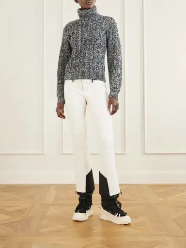 Moncler Grenoble Cable-knit Wool-blend Turtleneck Sweater | Thumbnail 2 Moncler Grenoble Cable-knit Wool-blend Turtleneck Sweater | Thumbnail 2
