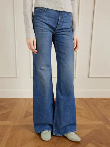 Chloé Kick Suede And Leather Sneakers | Thumbnail 2 Chloé Kick Suede And Leather Sneakers | Thumbnail 2