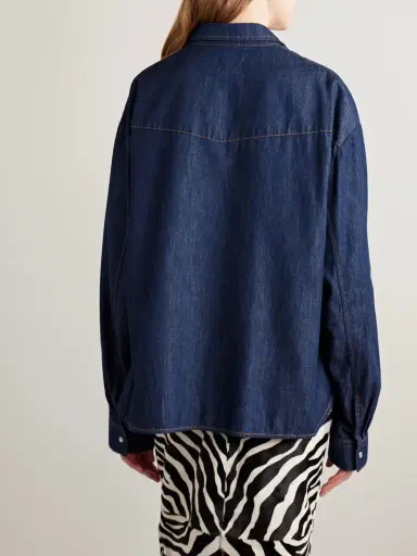 Khaite Grenon Denim Shirt | Thumbnail 3 Khaite Grenon Denim Shirt | Thumbnail 3