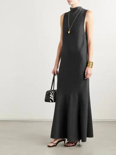 Khaite Margo Merino Wool Maxi Dress | Thumbnail 2 Khaite Margo Merino Wool Maxi Dress | Thumbnail 2