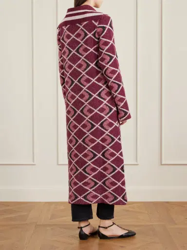 La DoubleJ Jacquard-knit Coat | Thumbnail 4 La DoubleJ Jacquard-knit Coat | Thumbnail 4