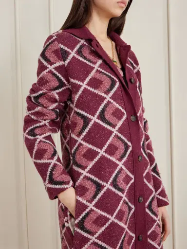 La DoubleJ Jacquard-knit Coat | Thumbnail 5 La DoubleJ Jacquard-knit Coat | Thumbnail 5