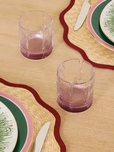 La DoubleJ Bamboo Set Of Two Crystal Tumblers | Thumbnail 2 La DoubleJ Bamboo Set Of Two Crystal Tumblers | Thumbnail 2