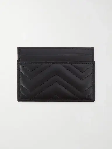 Gucci Gg Marmont Quilted Leather Cardholder | Thumbnail 2 Gucci Gg Marmont Quilted Leather Cardholder | Thumbnail 2
