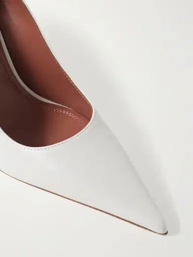 Amina Muaddi Barbara Leather Pumps | Thumbnail 5 Amina Muaddi Barbara Leather Pumps | Thumbnail 5