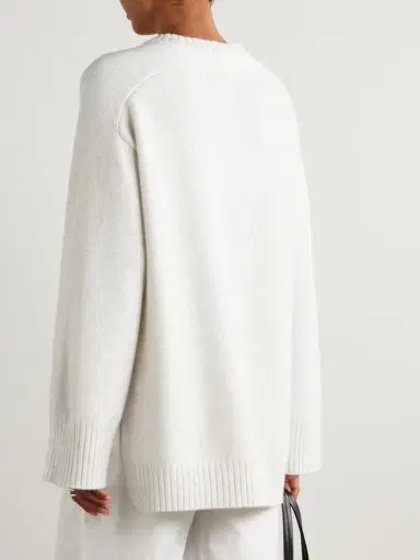 Loulou de Saison Safi Wool And Cashmere-blend Sweater | Thumbnail 3 Loulou de Saison Safi Wool And Cashmere-blend Sweater | Thumbnail 3