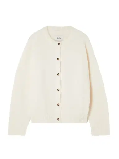 Loulou de Saison Aidar Merino Wool And Cashmere-blend Cardigan | Thumbnail 1 Loulou de Saison Aidar Merino Wool And Cashmere-blend Cardigan | Thumbnail 1